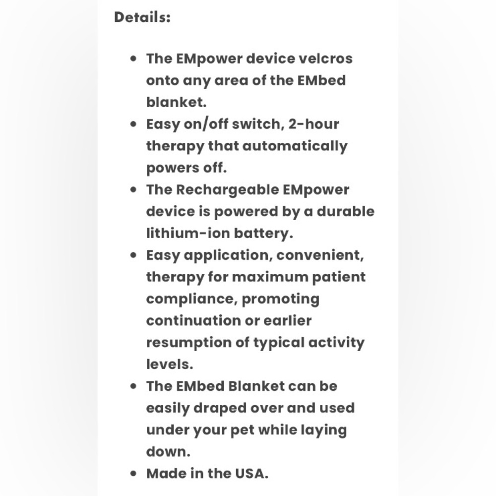 Embed Relief System Blanket - Picture 12 of 14